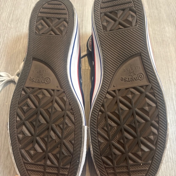 Converse High-Top Sneakers - Dark Blue and White - Picture 6 of 6